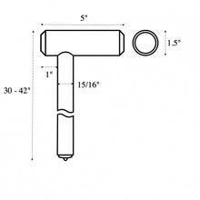 Load image into Gallery viewer, self defense cane specifications