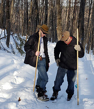 Load image into Gallery viewer, Hiking with a wooden stick