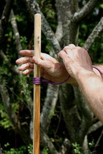 Load image into Gallery viewer, easy adjustment of hiking stick lanyard