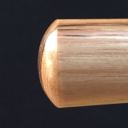 domed hilt of enhanced Iwama bokken