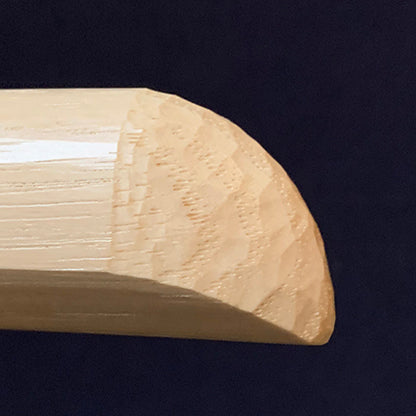 Hand Cut Aikiken Short Bokken 6468