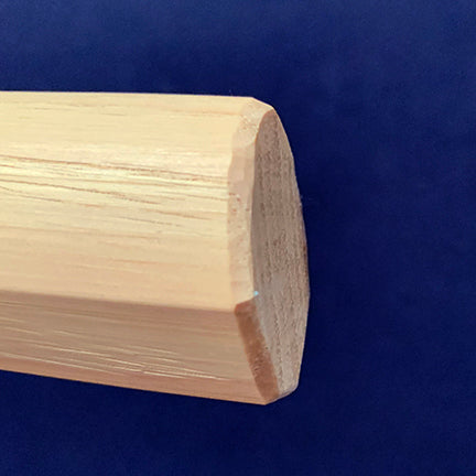 blunt point detail of iwama bokken