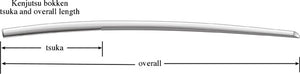 length of bokken