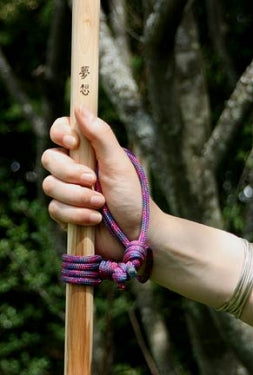 adjustable hiking stick lanyard
